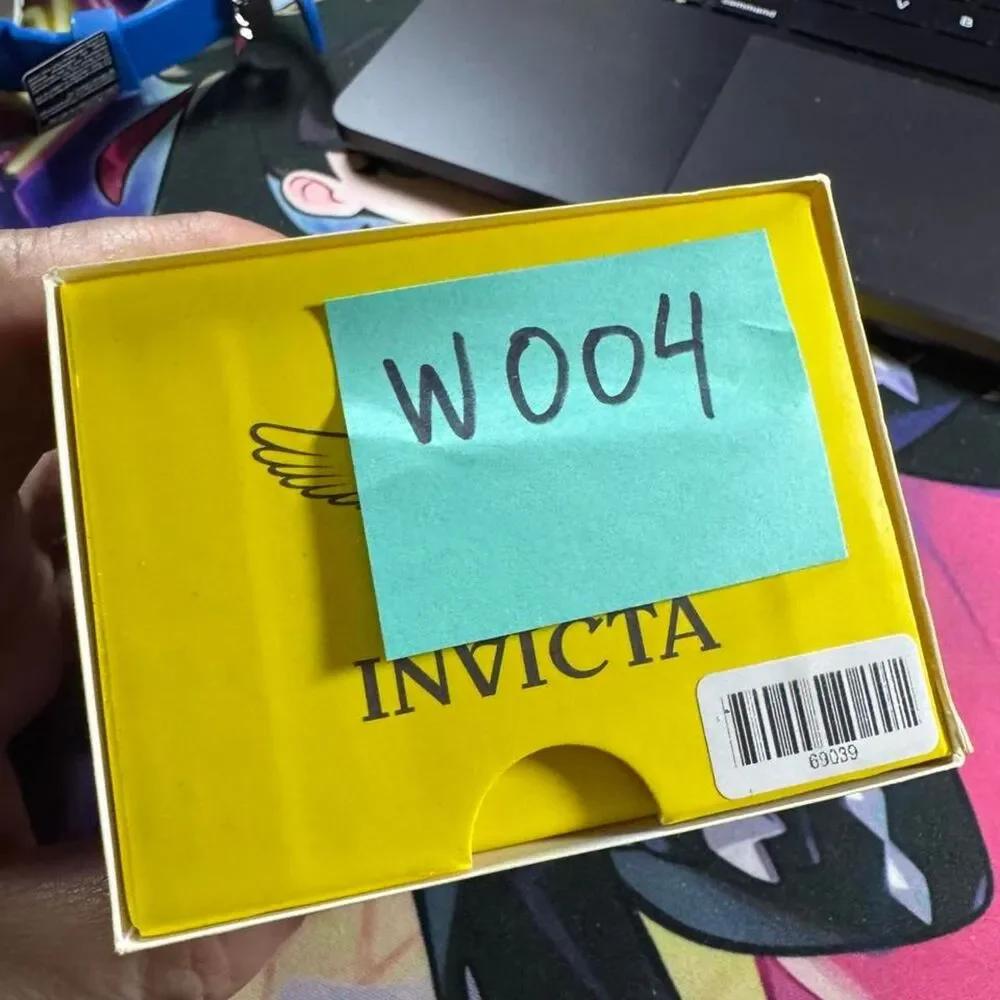 Invicta Men's Silver and Grey Watch